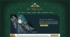 Desktop Screenshot of mjmillerjewelers.com
